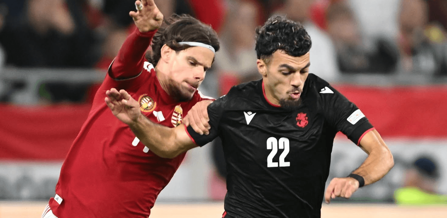 საქართველოს ნაკრები უნგრეთთან მინიმალური ანგარიშით დამარცხდა